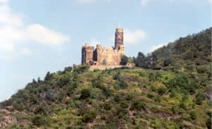 Castles overlooking the Rhine River