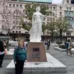 Osaka Station - Tower of Peace - Goddess Statue