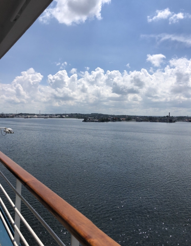 A view from our stateroom