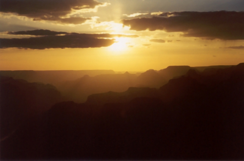 2001 May - Arizona - Grand Canyon - Sunset