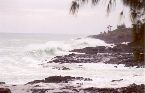 2002 May - Hawaii - Kaui - Poipu - Rolling Waves
