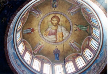 Greece-Patras-StThomasChurch-InsideDome